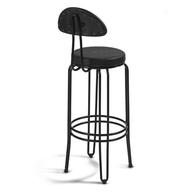 Derin metal bar sandalyesi modeli